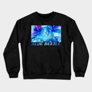 Blue scarab Beetle Crewneck Sweatshirt